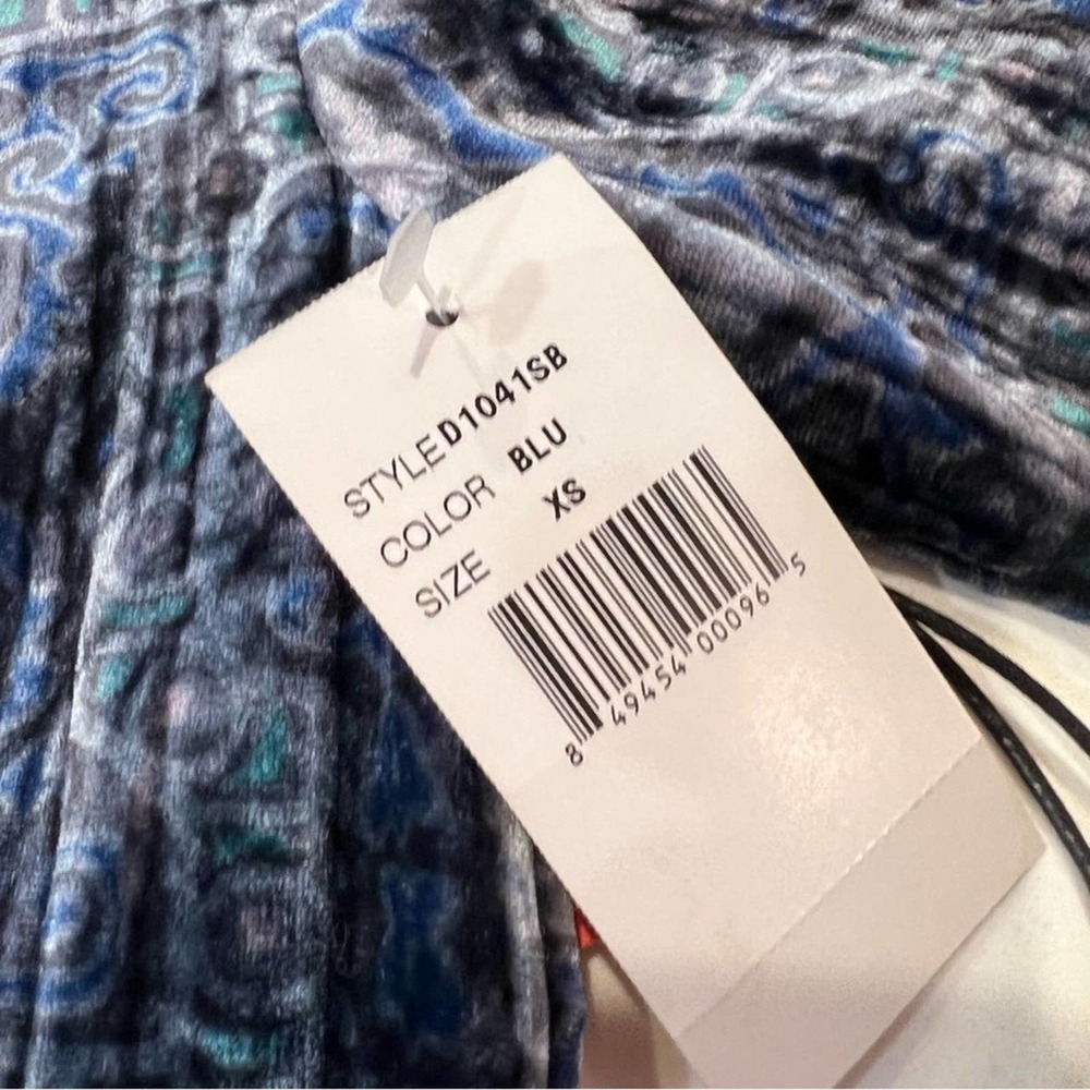 NWT For Love & Lemons Velvet Mini Dress - Picture 9 of 9